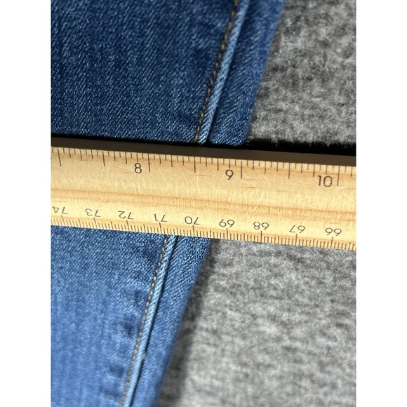 Judy Blue Jean Women 3XL Blue Straight Fit‎ Stretch Dark Wash Denim 36x26 - Picture 11 of 13